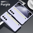 thumbnail image 1 of Allytech for Samsung Galaxy Z Fold6 Case with S Pen Stylus Pen & Screen Protector, Full Body Protective Shockproof Rugged Classic Phone Case Cover for Samsung Galaxy Z Fold 6 -Purple, 1 of 7