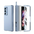 thumbnail image 1 of Allytech for Samsung Galaxy Z Fold6, Z Fold6 Cover with Pen, Build-in Screen Protector Hinge Protection Shockproof Rugged Phone Case for Galaxy Z Fold 6 - Blue, 1 of 7