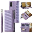 thumbnail image 1 of Allytech for Samsung Note 10 Plus, Premium Folio PU Leather Zipper Wallet Card Slots Crossbody with Shoulder/Wrist Strap Magnetic Flip Holder Phone Cover For Samsung Galaxy Note 10 Plus,
Purple, 1 of 10