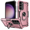 thumbnail image 1 of Allytech for Samsung S22 5G Case, Galaxy S22 5G Case, 6.1-Inch, Military Grade Shockproof Magnetic Car Mount Rugged Protection Hybrid Phone Case for Samsung Galaxy S22 5G with Ring Kickstand, Rosegold, 1 of 8