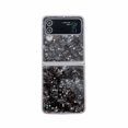 thumbnail image 1 of Allytech Samsung Z Flip 4 Case 2022, Galaxy Z Flip 4 Cover, Glitter Pearl Design TPU Back Cover Anti-Scratch Drop Proof Protective Case for Samsung Galaxy Z Flip 4 - Black, 1 of 7