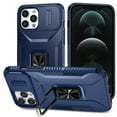 thumbnail image 1 of Allytech Shockproof Back Case for Apple iPhone 11 Pro, Military Grade Protective With Ring Holder Stand Compatible with Car Mount Anti-slip Hybrid Rugged Bumper Phone Cover for Men Boys -Blue, 1 of 8
