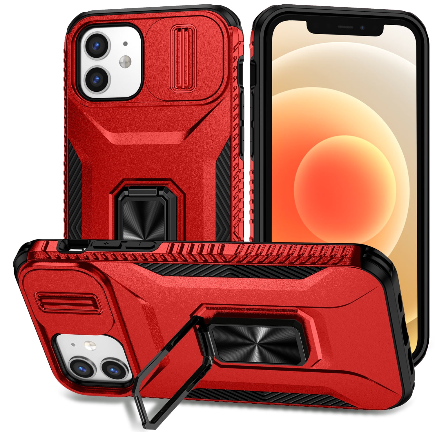 Allytech Shockproof Back Case for Apple iPhone 12/ iPhone 12 Pro