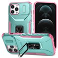 thumbnail image 1 of Allytech Shockproof Back Case for Apple iPhone 12 Pro Max, Military Grade Protective With Ring Holder Stand Compatible with Car Mount Anti-slip Hybrid Rugged Bumper Phone Cover for Men Boys -Green, 1 of 8