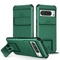 thumbnail image 1 of Allytech Shockproof Case Cover for Google Pixel 9 / 9 Pro 2024 Released, Rugged Protective Slim Fit Kickstand Feature Bumper Hybrid TPU PC Back Cover Case for Pixel 9 Pro 6.3" - Darkgreen, 1 of 10
