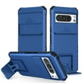 thumbnail image 1 of Allytech Shockproof Case Cover for Google Pixel 9 Pro XL 2024 Released, Rugged Protective Slim Fit Kickstand Feature Bumper Hybrid TPU PC Back Cover Case for Pixel 9 Pro XL 6.8" - Blue, 1 of 10
