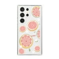 thumbnail image 1 of Allytech Shockproof Case for Samsung Galaxy S22 Ultra - Camera & Screen Protection - Ultra Thin & Lightweight - Fashion Fruit Pattern - All Around Cushion Protective Case - Grapefruit, 1 of 11
