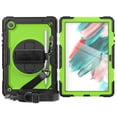 thumbnail image 1 of Allytech Shockproof Case for Samsung Galaxy Tab A8 10.5" SM-X200 X205 X207 With Screen Protector - Military Grade Protection Shockproof Detachable Hand Shoulder Stand Swivel Stand Kids Friendly, 1 of 7