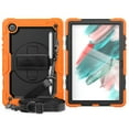 thumbnail image 1 of Allytech Shockproof Case for Samsung Galaxy Tab A8 10.5" SM-X200 X205 X207 With Screen Protector - Military Grade Protection Shockproof Detachable Hand Shoulder Stand Swivel Stand Kids Friendly, 1 of 7