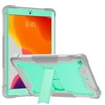 thumbnail image 1 of Allytech Shockproof Case for iPad 10.2" 2022, iPad 10.2" Case 2022, Military Grade Protective Kickstand Dual Layers Back Cover Shell for Apple iPad 10.2" 2022 - Green, 1 of 7
