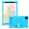 thumbnail image 1 of Allytech Silicone Case for Samsung Galaxy Tab A 8.0 2019 T290 T295 T297, Slim Soft Rubber Rugged Hybrid Kickstand Heavy Duty Protection Drop Proof Kids Friendly Case Cover, Skyblue, 1 of 5