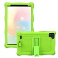thumbnail image 1 of Allytech Silicone Case for Samsung Galaxy Tab A 8.0 2019 T290 T295 T297, Slim Soft Rubber Rugged Hybrid Kickstand Heavy Duty Protection Drop Proof Kids Friendly Case Cover, Green, 1 of 5