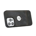 thumbnail image 1 of Allytech Slim Back Cover for Apple iPhone 14 Pro, Vintage PU Leather Anti-Sctratch Bumper Shockproof Protective Phone Case for iPhone 14 Pro - Black, 1 of 7