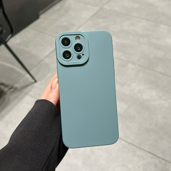 Allytech Slim Case for Apple iPhone 11 Pro Max, Liquid Silicone TPU Back Cover Anti-Scratch Lightweight Anti-Fingerprint Shockproof Bumper Phone Case for iPhone 11 Pro Max - Darkgray