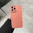 thumbnail image 1 of Allytech Slim Case for Apple iPhone 12 mini, Liquid Silicone TPU Back Cover Anti-Scratch Lightweight Anti-Fingerprint Shockproof Bumper Phone Case for iPhone 12 mini - Pink, 1 of 8