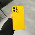 thumbnail image 1 of Allytech Slim Case for Apple iPhone 14 Pro Max, Liquid Silicone TPU Back Cover Anti-Scratch Lightweight Anti-Fingerprint Shockproof Bumper Phone Case for iPhone 14 Pro Max - Yellow, 1 of 8