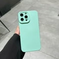 thumbnail image 1 of Allytech Slim Case for Apple iPhone 6 Plus/ iPhone 6S Plus, Liquid Silicone TPU Back Cover Anti-Scratch Lightweight Anti-Fingerprint Shockproof Bumper Phone Case for iPhone 6 Plus/6S Plus - Lightcyan, 1 of 8