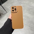 thumbnail image 1 of Allytech Slim Case for Apple iPhone 6 Plus/ iPhone 6S Plus, Liquid Silicone TPU Back Cover Anti-Scratch Lightweight Anti-Fingerprint Shockproof Bumper Phone Case for iPhone 6 Plus/6S Plus - Brown, 1 of 8
