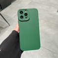 thumbnail image 1 of Allytech Slim Case for Apple iPhone XR, Liquid Silicone TPU Back Cover Anti-Scratch Lightweight Anti-Fingerprint Shockproof Bumper Phone Case for iPhone XR - Darkgreen, 1 of 8