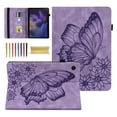 thumbnail image 1 of Allytech Slim Case for Galaxy Tab A7 Lite 8.7" Tablet SM-T220 T225 2021 Model, PU Leather Butterfly Embossed Shockproof Pencil Holder Kickstand Flip Cover Bumper Case for Samsung Galaxy Tab A7 Lite, 1 of 10