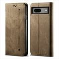thumbnail image 1 of Allytech Slim Case for Google Pixel 8 Pro, Retro Cowboy Skin Kickstand Case with Credit Card Slots & Cash Pocket, Shockproof Anti-Fall Full Body Protection Case for Google Pixel 8 Pro, Khaki, 1 of 6