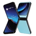 thumbnail image 1 of Allytech Slim Case for Motorola Razr 40 Ultra 6.9" 2023, Shockproof Luxury PU Leather Retro Lightweight Anti-Scratch Anti-Slip Phone Case for Motorola Razr 40 Ultra - Skyblue, 1 of 11