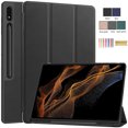 thumbnail image 1 of Allytech Slim Case for Samsung Galaxy Tab S9 Ultra 14.6 Inch SM-X910B X916B 2023 Released, Lightweight Shockproof Auto Sleep Wake With Pencil Holder Cover Case for Galaxy Tab S9 Ultra - Black, 1 of 8