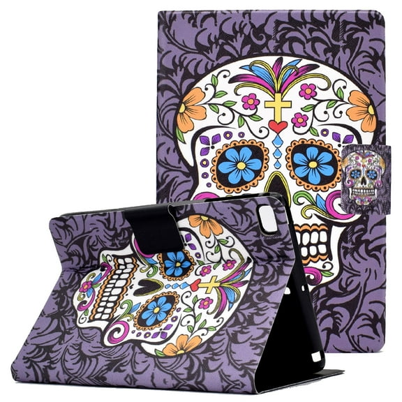 Allytech Slim Case for iPad Mini 7.9 inch Tablets, iPad Mini 5/Mini 4/Mini 3 2 1 Cover, Soft TPU Bumper Shockproof Auto Sleep Wake Card Slots Holder Wallet Case for iPad Mini 5 2019, Skeleton