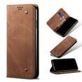 thumbnail image 1 of Allytech Slim Case for iPhone 15, Retro Cowboy Skin Kickstand Case with Credit Card Slots & Cash Pocket, Shockproof Anti-Fall Full Body Protection Case for iPhone 15, Brown, 1 of 5