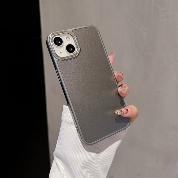 Allytech Slim Matte Case Compatible with iPhone 14 Pro, Luxury Solid Color Soft Bumper Shockproof Anti-Scratch Lightweight [Precise Cutouts] Case Cover for iPhone 14 Pro - Gray