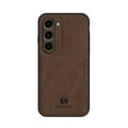 thumbnail image 1 of Allytech Slim case for Samsung Galaxy A06 - Magnetic Car Mount - Luxury PU Leather Lightweight Soft TPU Shockproof Anti-Scratch Anti-Fingerprint Case for Samsung Galaxy A06, Brown, 1 of 9