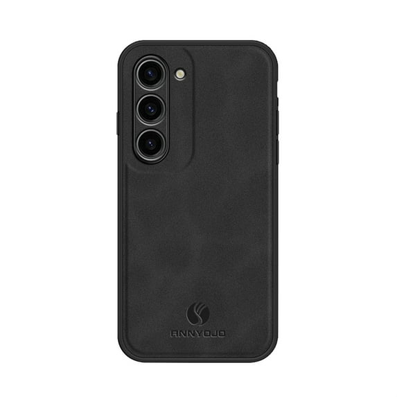 Allytech Slim case for Samsung Galaxy S23 Plus - Magnetic Car Mount - Luxury PU Leather Lightweight Soft TPU Shockproof Anti-Scratch Anti-Fingerprint Case for Samsung Galaxy S23 Plus, Black