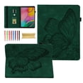 thumbnail image 1 of Allytech Slimshell Case for 6.8" Kindle Paperwhite (11th Generation-2021) - Premium Lightweight PU Leather Butterfly Embossed Kickstand Cover for Amazon Kindle Paperwhite 2021 - Green, 1 of 5