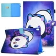 thumbnail image 1 of Allytech Smart Case Cover for Apple New iPad 10.2" 7th Generation 2019 Released, Colorful Pattern for Girls Women Slim Fit Smart Cover Auto Sleep Wake Kickstand Pencil Holder,Panda, 1 of 1