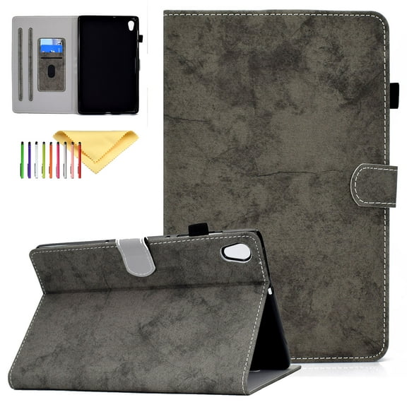 Allytech Smart Case for Lenovo Tab M10 HD 2nd Gen (TB-X306X) / Smart Tab M10 HD 2nd Gen (TB-X306F) 10.1" 2020, Slim Cover Stand Folio Case for Lenovo Tab M10 HD 2nd Gen 10.1" Tablet 2020 Release,Gray