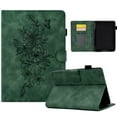 thumbnail image 1 of Allytech Stand Case for Kindle Paperwhite (11th Gen 2021) and Paperwhite Signature, Premium PU Leather Card Slots Pen Holder Flip Sleeve Smart Cover for Paperwhite E-Reader 2021, Green, 1 of 10