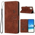 thumbnail image 1 of Allytech Suited for Apple iPhone 16 Case Cover,PU Leather Flip Holder ID Credit Card Slots Magnetic Closure Folio Wallet Shockproof Dustproof Protective Phone Case,Brown, 1 of 10