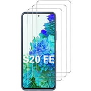 Allytech Tempered Glass Screen Film Protector for Samsung Galaxy S20 FE, 3 Count