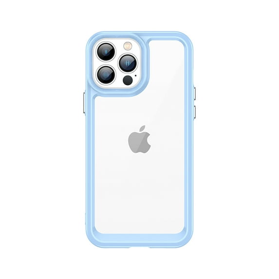 Allytech Ultra Hybrid Designed for iPhone 14 Pro Case - Protective Transparent Anti-scratch Shockproof Slim Case Cover for Apple iPhone 14 Pro 6.1" 2022 - Blue