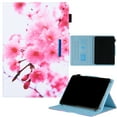 thumbnail image 1 of Allytech Universal 7" Tablet Case, Ultra Slim Lightweight Multi Angle Stand Folio Cover with Pencil Holder for Onn 7", RCA Voyager, Fire 7/Oasis, Lenovo, Google and More 6.5-7.5" Tablet,Blossom, 1 of 1