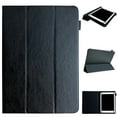 thumbnail image 1 of Allytech Universal Case for 7 inch Tablet, PU Leather Trifold Stand Case with Pencil Holder for Galaxy Tab E 7.0/Tab A 7.0/Tab 3 Lite 7.0/Fire 7.0 2019 2017 2015/Nexus 7/LG G Pad, Black, 1 of 6