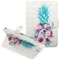thumbnail image 1 of Allytech Universal Case for All 9.5-10.5 inch Touchscreen Android Tablet, Slim Stand Folio PU Leather Wallet Cover with Card Slots & Pencil Holder for Kindle Apple ipad Samsung, ECT,Pineapple, 1 of 1