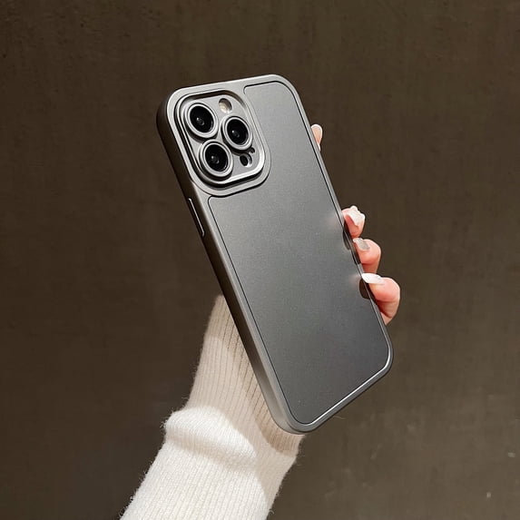 Allytechgroup Anti-Scratch Shock-Absorbent Slim Fit Lightweight Camera Lens Protective Bumper Cell Phone Case for Apple iPhone 11, Gray