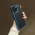 thumbnail image 1 of Allytech Upgrade iPhone 11 Pro Max Case, Slim Fit Shell Hybrid Skin-Feeling Shockproof Anti-Scratch Camera Lens Protective Bumper Phone Case for Apple iPhone 11 Pro Max - Blue, 1 of 7