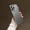 thumbnail image 1 of Allytech Upgrade iPhone 15 Pro Max Case, Slim Fit Shell Hybrid Skin-Feeling Shockproof Anti-Scratch Camera Lens Protective Bumper Phone Case for Apple iPhone 15 Pro Max - Gray, 1 of 7
