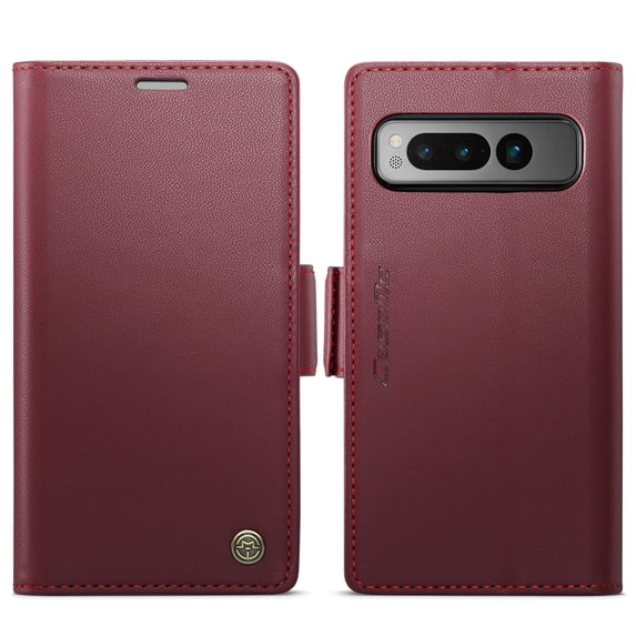 Allytech Vintage Leather Case for Google Pixel 8 Pro 6.7" 2023, Vintage Premium PU Leather Flip Folio Stand Shockproof Stand Protective Cards Business Type Phone Case Cover for Google Pixel 8 Pro