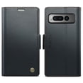 thumbnail image 1 of Allytech Vintage Leather Case for Google Pixel 9 Pro XL, Vintage Premium PU Leather Flip Folio Stand Shockproof Stand Protective Cards Business Type Phone Case Cover for Google Pixel 9 Pro XL, Black, 1 of 3