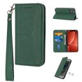 thumbnail image 1 of Allytech Wallet Case for Apple iPhone 14 Pro Max 6.7 inch,Shockproof Durable PU Leather Soft TPU Interior Magnetic Closure Folio Flip Kickstand ID Credit Card Slots Phone Cover with Wrist Strap,Green, 1 of 11
