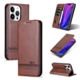 thumbnail image 1 of Allytech Wallet Case for Apple iPhone 15 Pro, iPhone 15 Pro Cover, Vintage PU Leather Business Type Cards Holder Stand Shockproof Protective Phone Case Cover for Apple iPhone 15 Pro -Brown, 1 of 11
