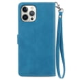 thumbnail image 1 of Allytech Wallet Case Compatible with iPhone 13 Pro , PU Leather Flip Case with Card Holders RFID Blocking Stand Shockproof TPU Inner Shell Phone Cover for iPhone 13 Pro,Blue, 1 of 8